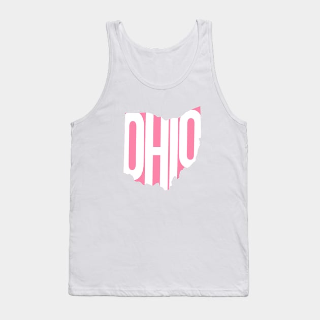 Ohio pink Tank Top by Emily Zigo